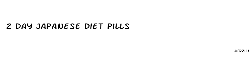 2 day japanese diet pills