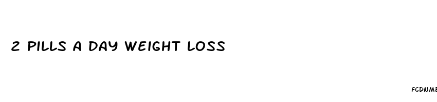 2 pills a day weight loss