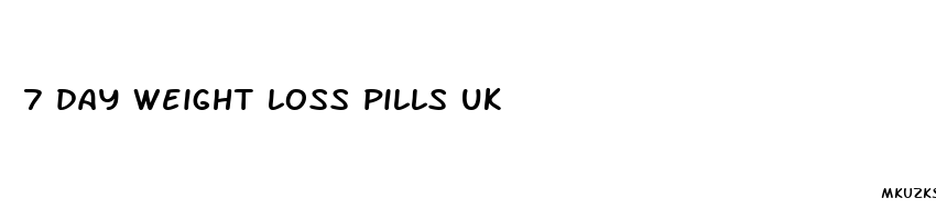 7 day weight loss pills uk