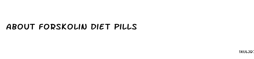 about forskolin diet pills