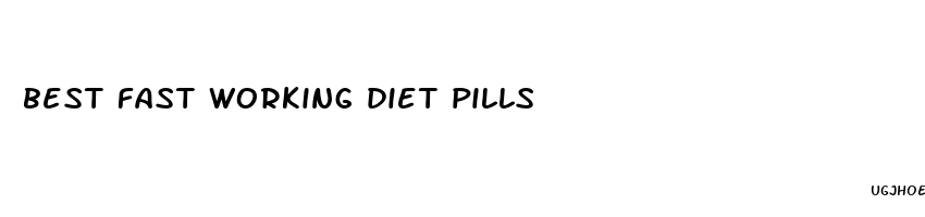 best fast working diet pills