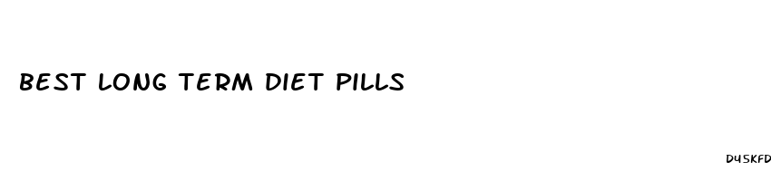 best long term diet pills