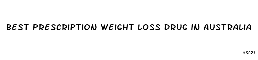 best prescription weight loss drug in australia