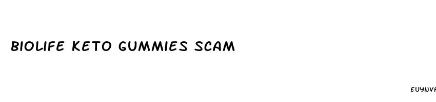biolife keto gummies scam
