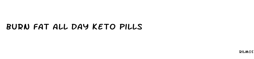burn fat all day keto pills