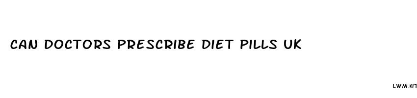 can doctors prescribe diet pills uk