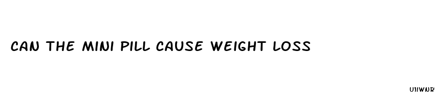 can the mini pill cause weight loss