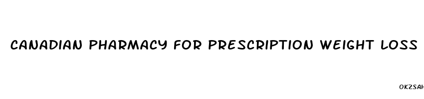 canadian pharmacy for prescription weight loss pills