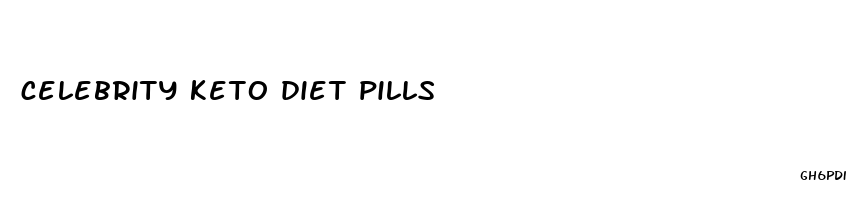 celebrity keto diet pills