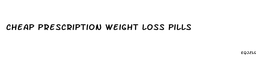 cheap prescription weight loss pills