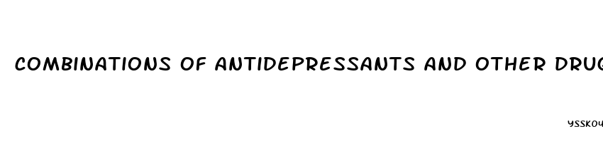 combinations of antidepressants and other drugs to help weight loss