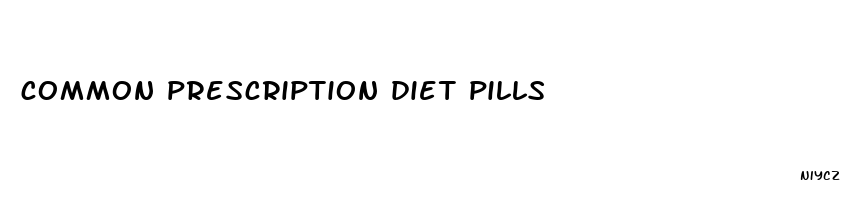 common prescription diet pills