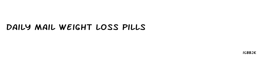 daily mail weight loss pills