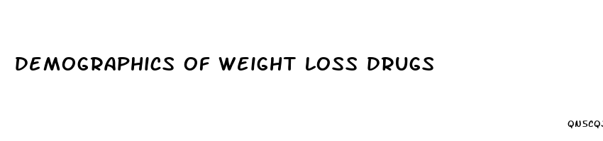demographics of weight loss drugs