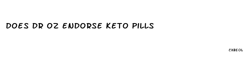 does dr oz endorse keto pills