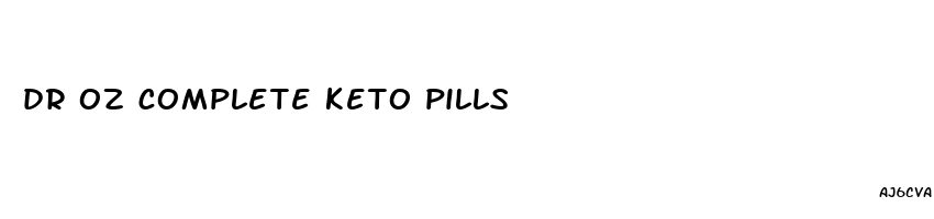 dr oz complete keto pills