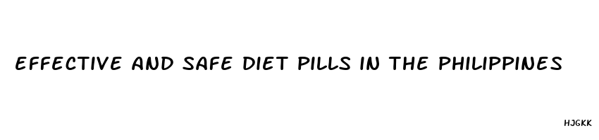 effective and safe diet pills in the philippines