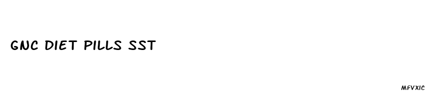 gnc diet pills sst