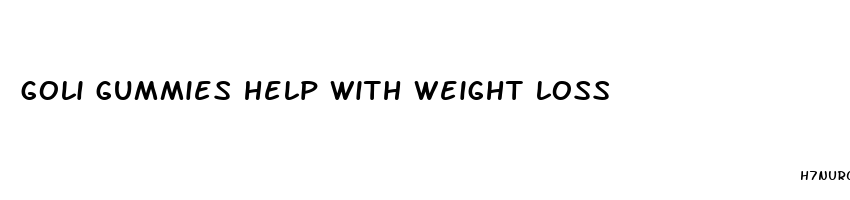 goli gummies help with weight loss