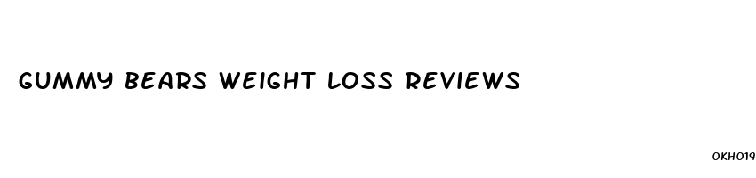 gummy bears weight loss reviews