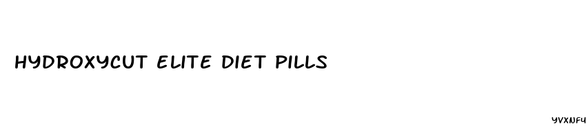hydroxycut elite diet pills