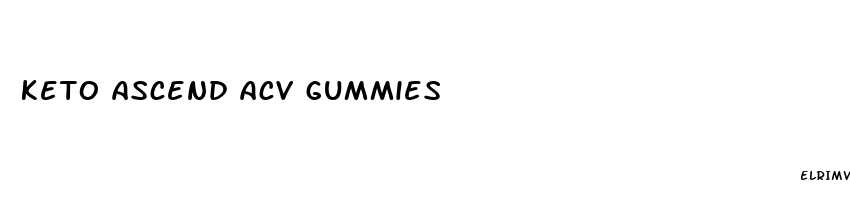 keto ascend acv gummies