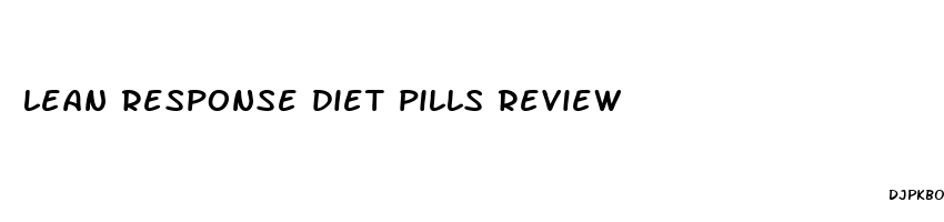 lean response diet pills review