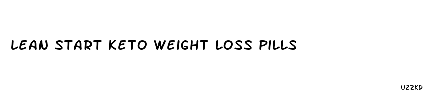 lean start keto weight loss pills