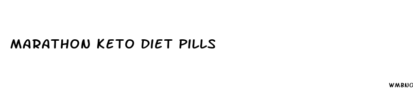 marathon keto diet pills