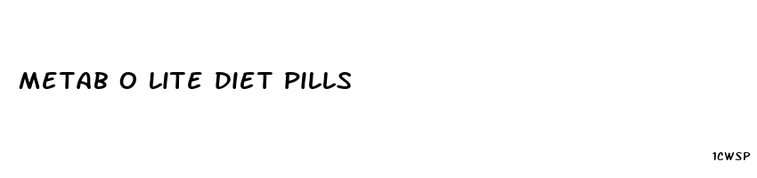 metab o lite diet pills