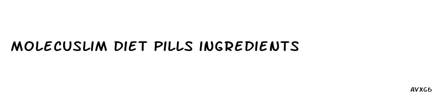 molecuslim diet pills ingredients