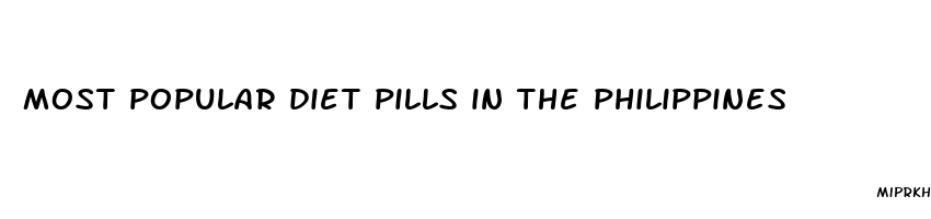 most popular diet pills in the philippines