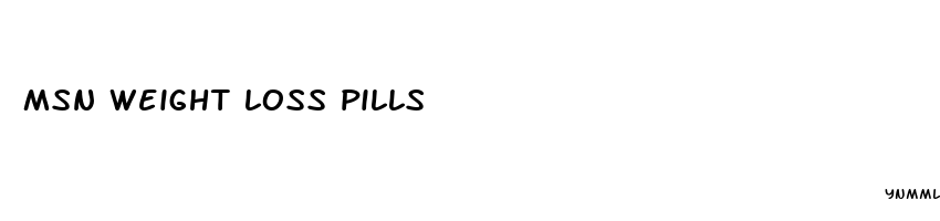 msn weight loss pills