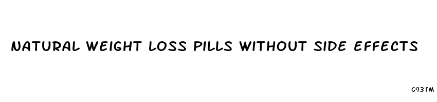 natural weight loss pills without side effects