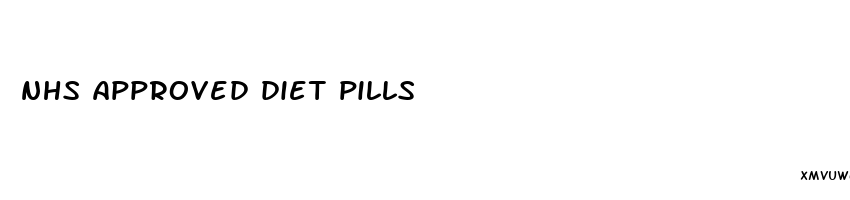 nhs approved diet pills