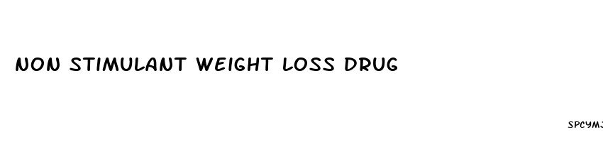 non stimulant weight loss drug
