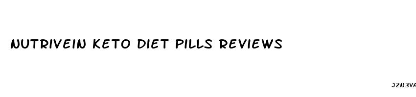 nutrivein keto diet pills reviews