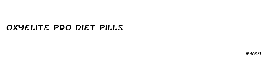 oxyelite pro diet pills