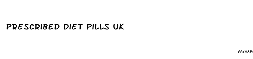 prescribed diet pills uk