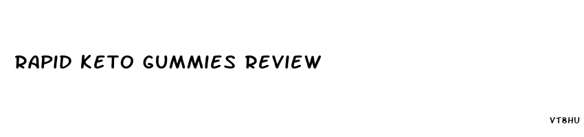rapid keto gummies review