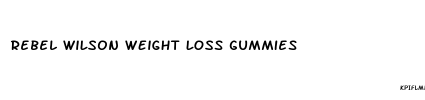 rebel wilson weight loss gummies
