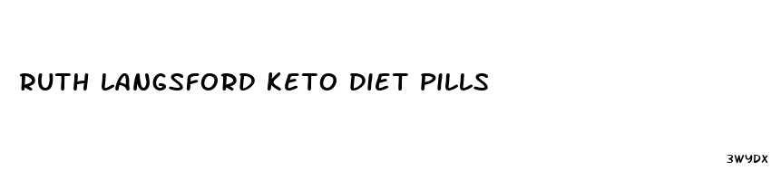 ruth langsford keto diet pills