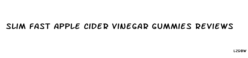 slim fast apple cider vinegar gummies reviews