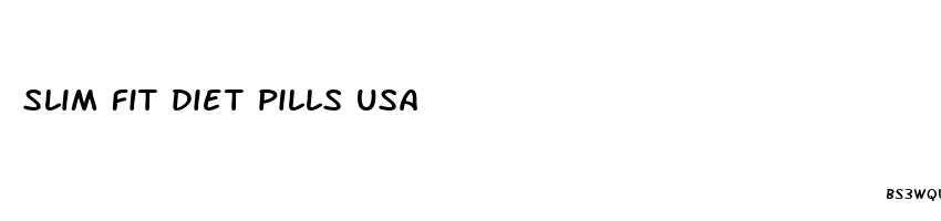 slim fit diet pills usa