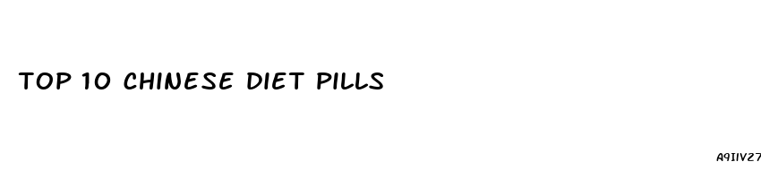 top 10 chinese diet pills