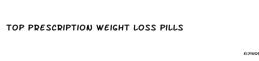 top prescription weight loss pills