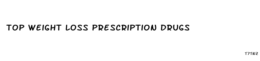 top weight loss prescription drugs