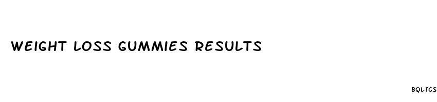 weight loss gummies results