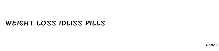 weight loss idliss pills