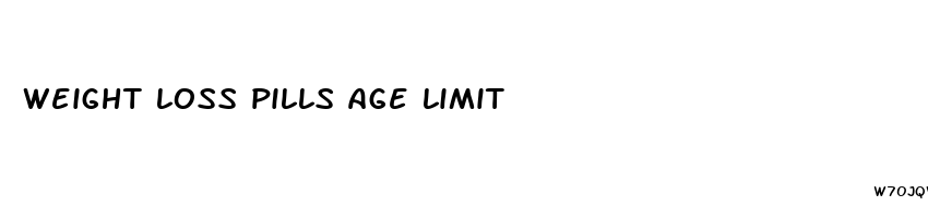 weight loss pills age limit